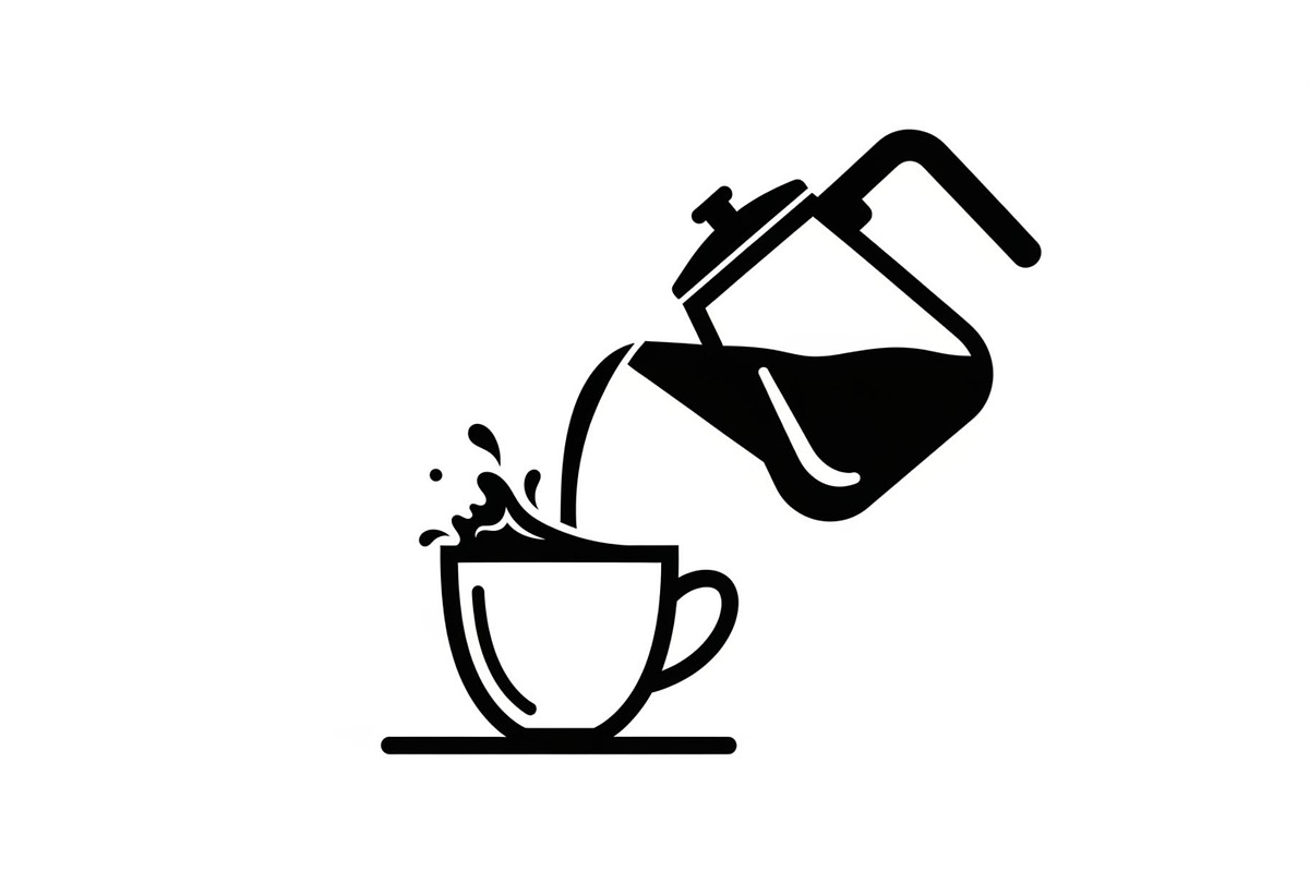 Pour Over Coffee Cup Silhouette Bund, an Illustration by Designs_River (Photo 14 of 31)