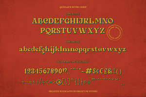 Quinlliyk Retro Serif