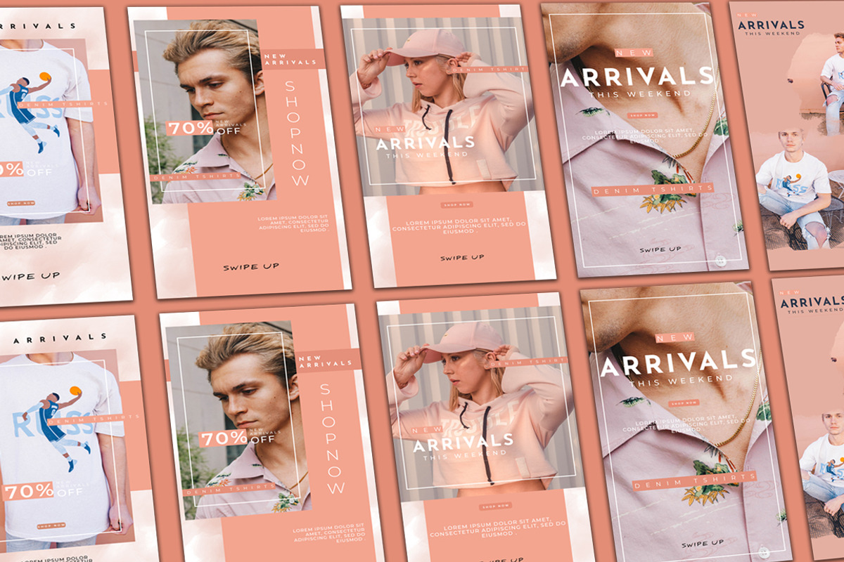 Animated Instagram Stories & Posts, a Social Media Template by PixelHive Pro (Photo 4 of 13)