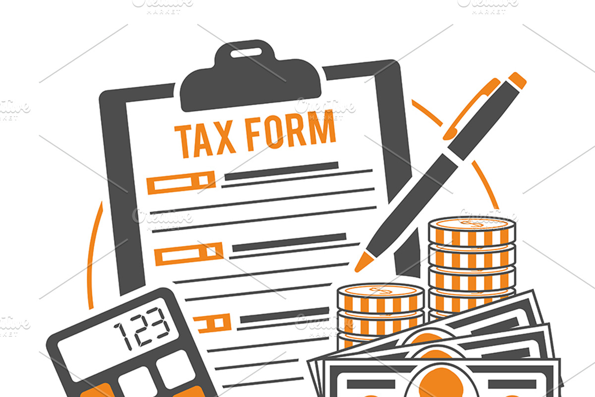 Tax, Auditing and Test Themes, an Education Illustration by TAlex (Photo 4 of 7)