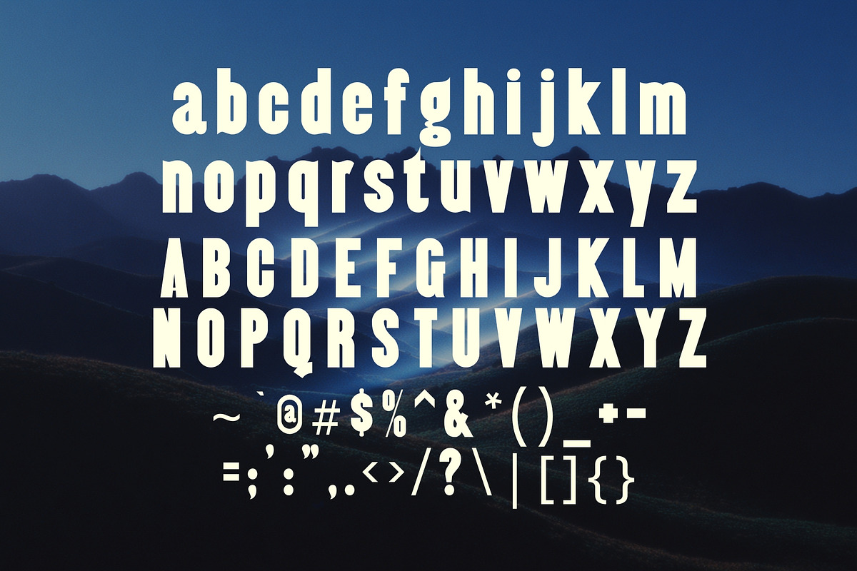 Aventra – Tall Sans Serif Font, a Sans Serif Font by HipFonts (Photo 4 of 6)