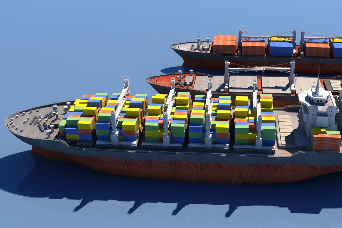 Cargo Vessel Collection, a Cars & Vehicle 3D Model by Giimann (Photo 5 of 6)