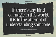 TAN - WHISPER, a Serif Font by TanType (Thumbnail 7 of 10)