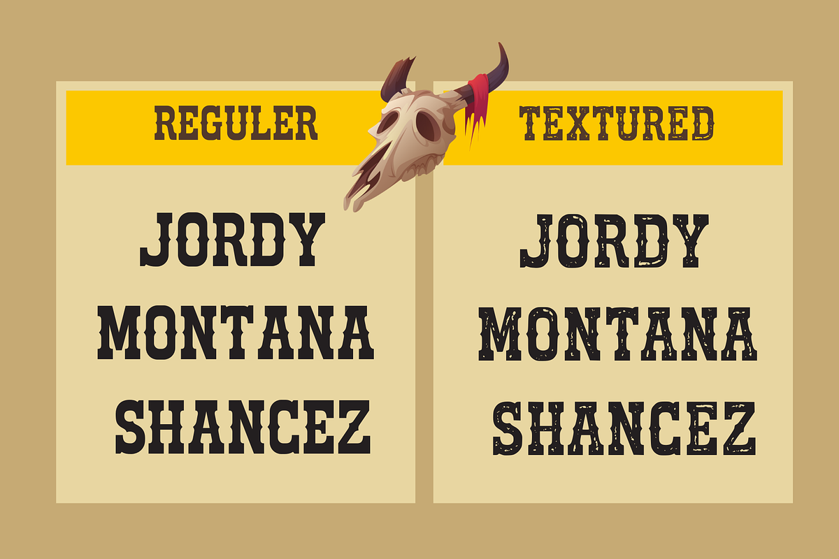 Cowboy Outlaw - Western Font, a Serif Font by Sronstudio (Photo 13 of 15)