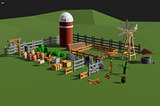 Farm 3D Models Low Poly, an Object 3D Model by Erdem Haksal (Thumbnail 4 of 4)