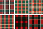 Christmas Plaid Pattern Design, a Background Graphic by DreamCafeArt (Thumbnail 3 of 7)