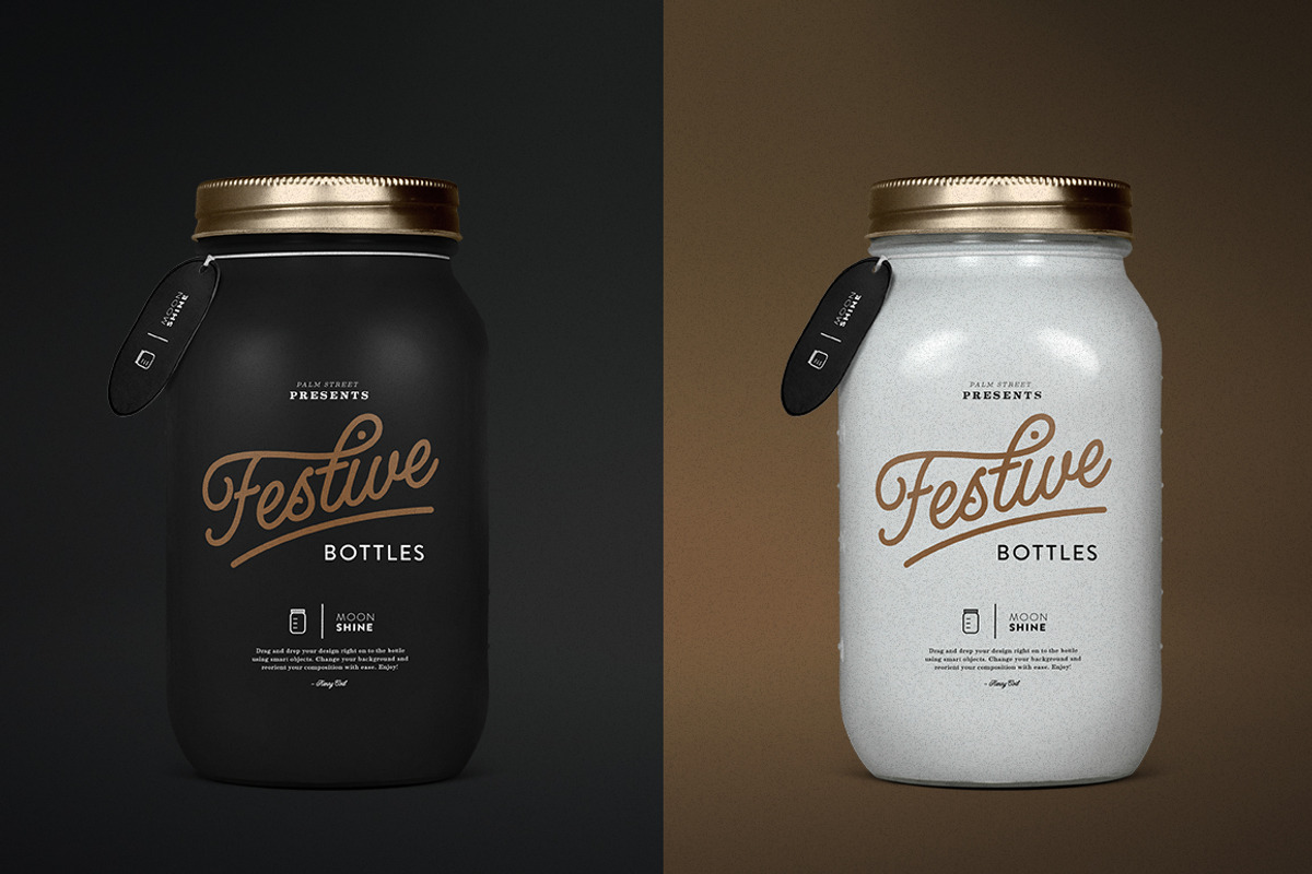 Mason Jar Mock-Up, a Product Mockup by Palm Street Creative (Photo 2 of 3)