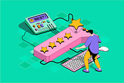 Isometric Web Concepts, a Templates & Theme by alexdndz (Thumbnail 2 of 21)