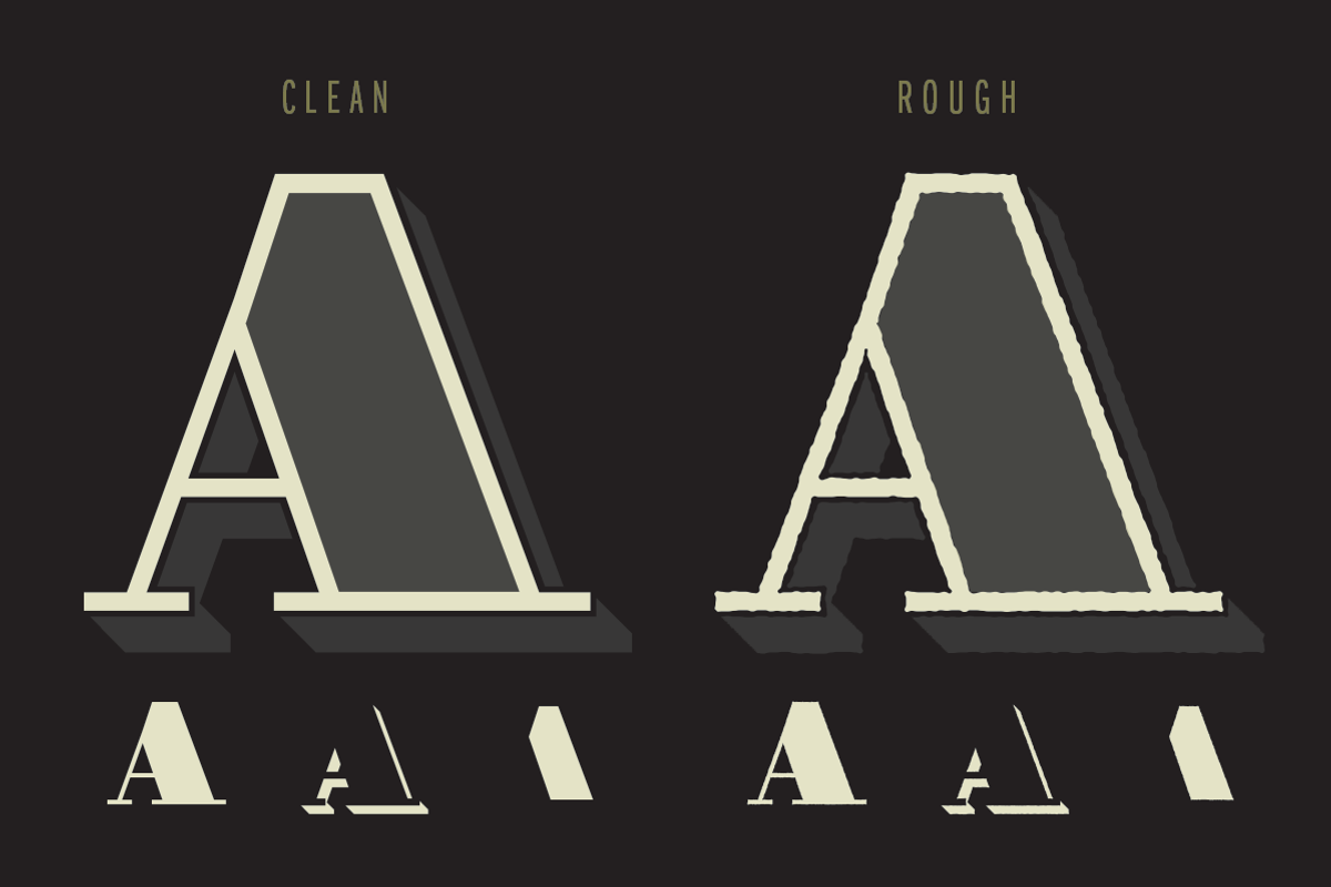 Priman Layered Display Font preview 2