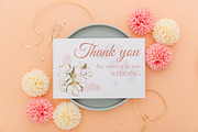 Apple bloom wedding invitations set, an Invitation Template by Doodle emporium (Thumbnail 6 of 7)
