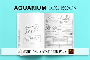 Aquarium Log Book - KDP Interior