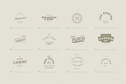 Editable Retro Logo Collection x30, a Branding & Logo Template by Staple. (Thumbnail 8 of 10)