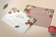 Islamic Flowers Invitation Set, an Invitation Template by Aarley Kaiven (Thumbnail 3 of 5)