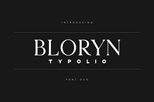 Bloryn & Typolio - Elegant Font Duo