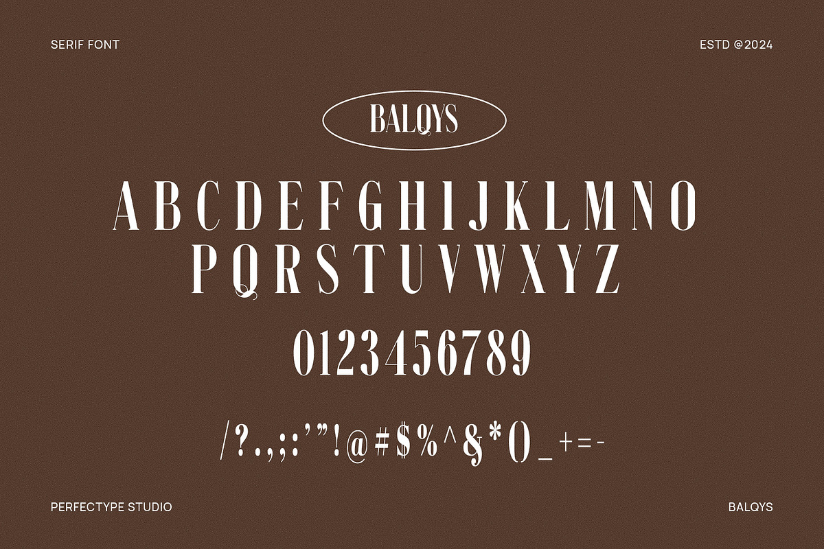 Balqys Elegant Serif Font Typeface, a Serif Font by Perfectype (Photo 6 of 6)