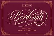 Bordemile - Luxury Script, a Script Font by Letterhend Studio (Thumbnail 13 of 13)