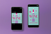 National Wine Day Flyer Set, a Flyer Template by graphicook (Thumbnail 3 of 3)