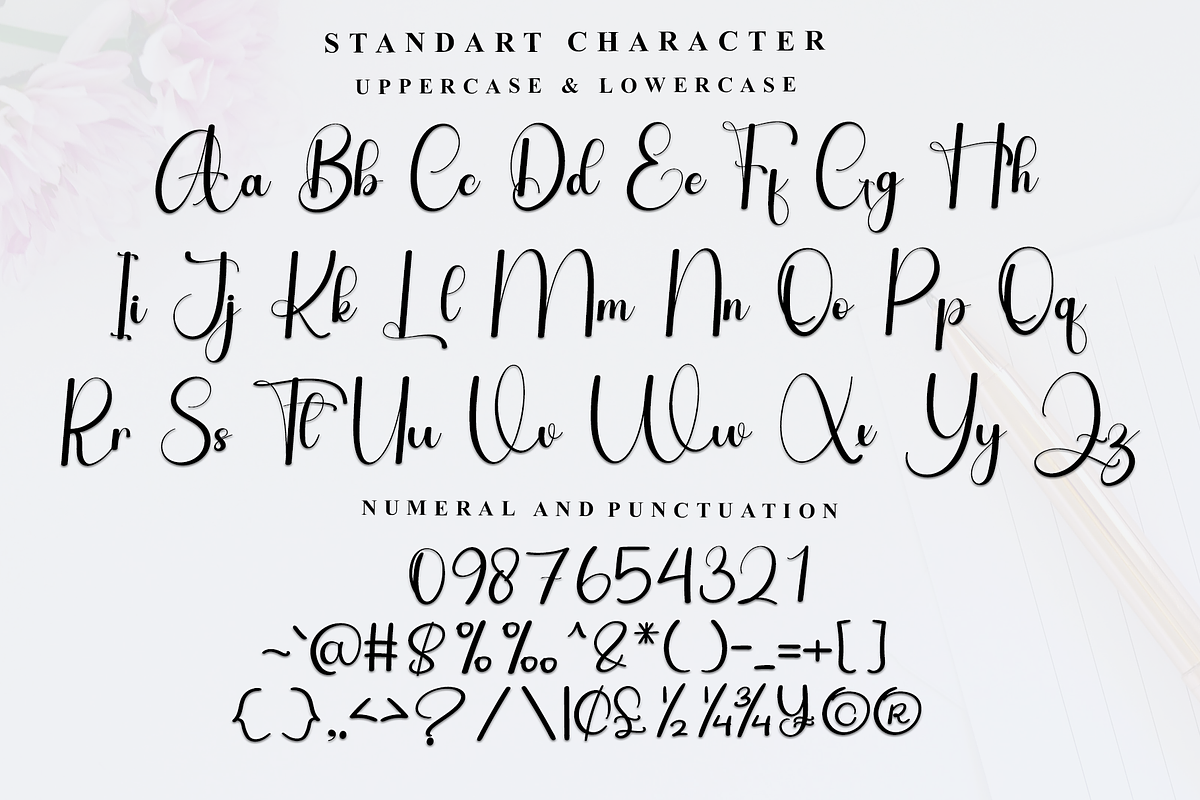 Amazing Calligraphy, a Handwritten Font by InermediaSTUDIO (Photo 6 of 8)