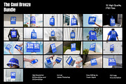 The Cool Breeze Bundle, an Advertising Mockup by Mockup Flock (Thumbnail 2 of 5)