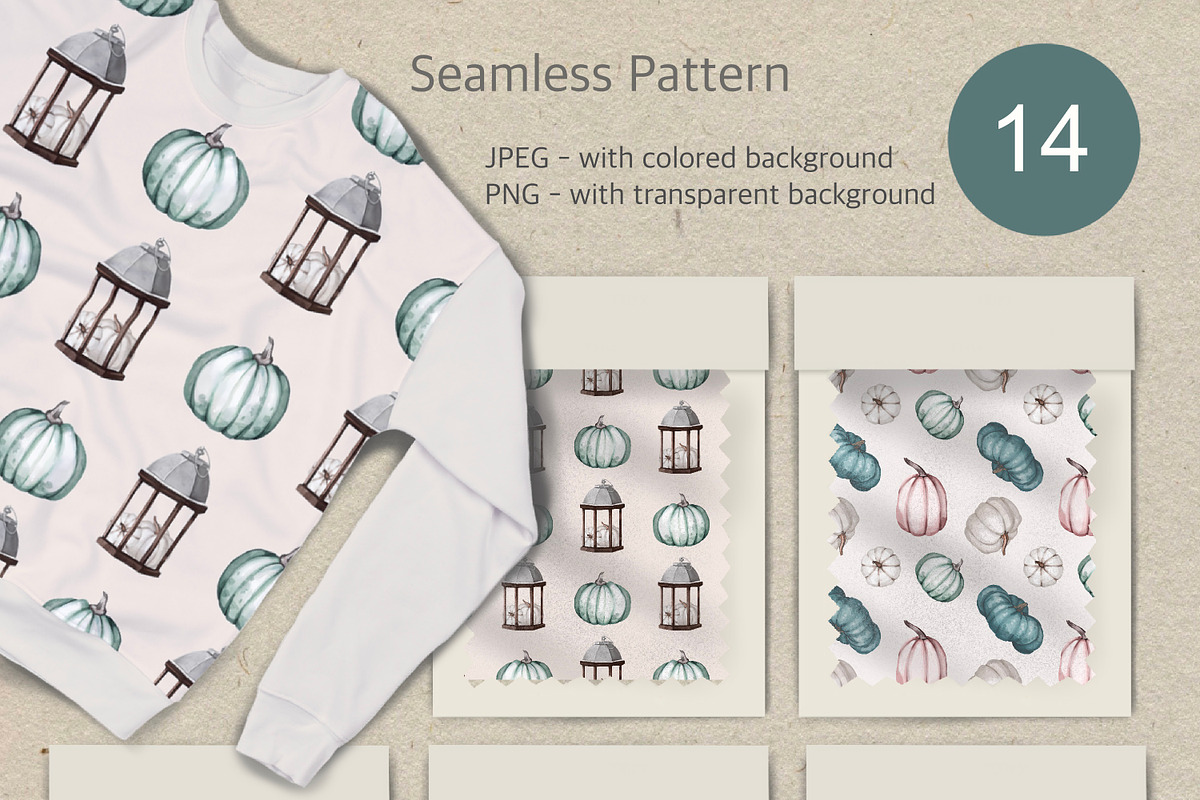 Autumn White Pumpkins, a Graphic by NNclipart (Photo 3 of 3)