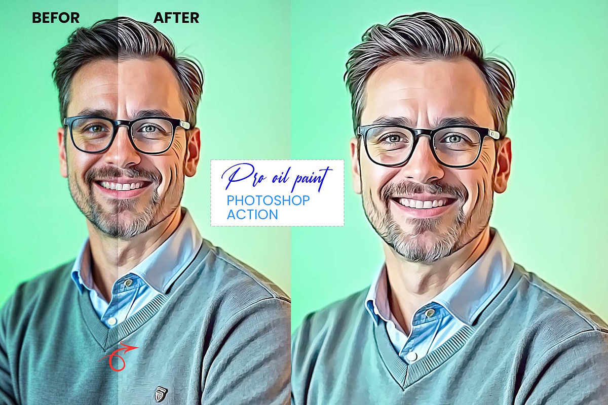 Unique Portrait Text Photo Effect, an Action Add-On by MRI STUDIO (Photo 14 of 42)