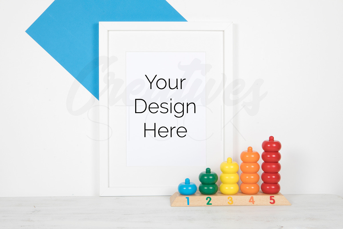 A4 Print Mock Up - JPEG/PSD, a Print Template by Creatives STOCK