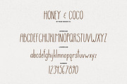 Honey & Coco, a Sans Serif Font by Muse Design Co. (Thumbnail 3 of 5)