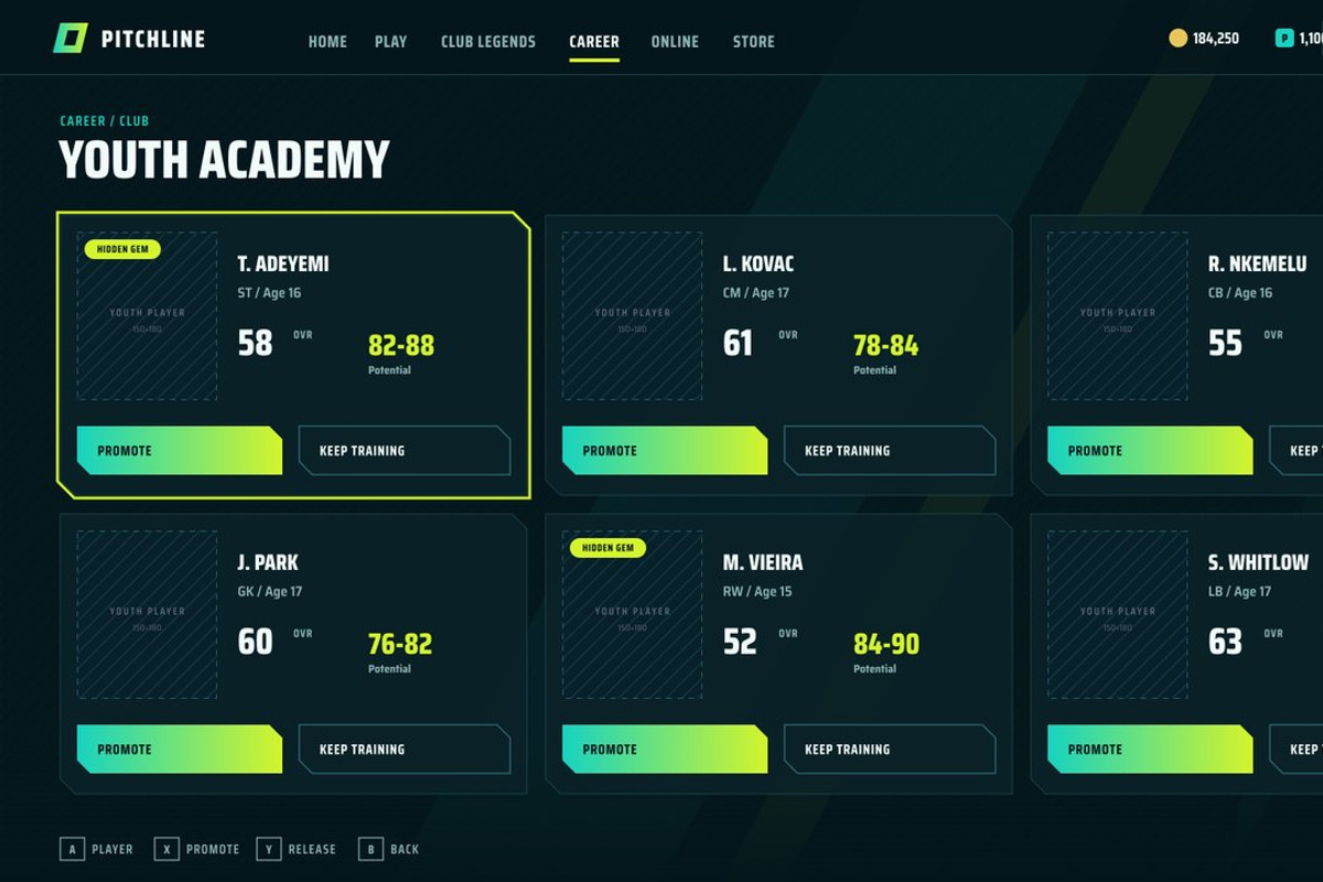 Football Game UI Kit, 100 Screens, an UI Kit Template by pawellpi (Photo 87 of 117)