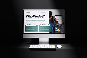 iMac Screen Mockup