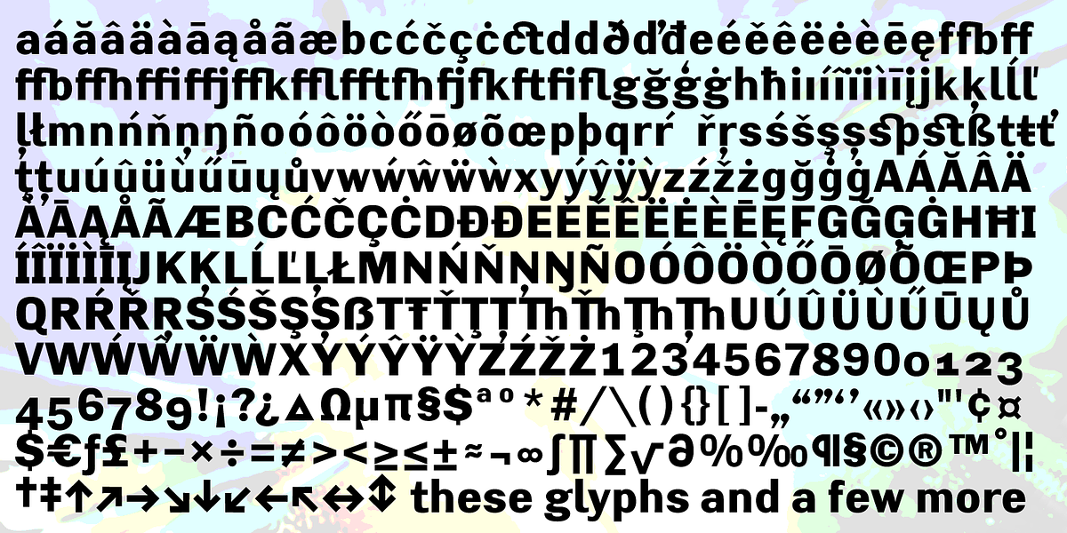 Penta, a Sans Serif Font by Wiescher-Design (Photo 8 of 8)