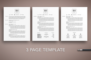 Professional Word Resume CV Template, a Resume Template by The Creative Resume (Thumbnail 3 of 8)