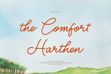Comfort Harthen | Handwritten Script