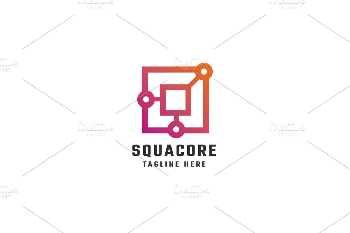 Square Core Logo, a Branding & Logo Template by Design_Planet ...