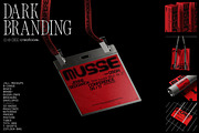 Musse - Dark branding mockups, a Product Mockup by Creatoom (Thumbnail 1 of 12)