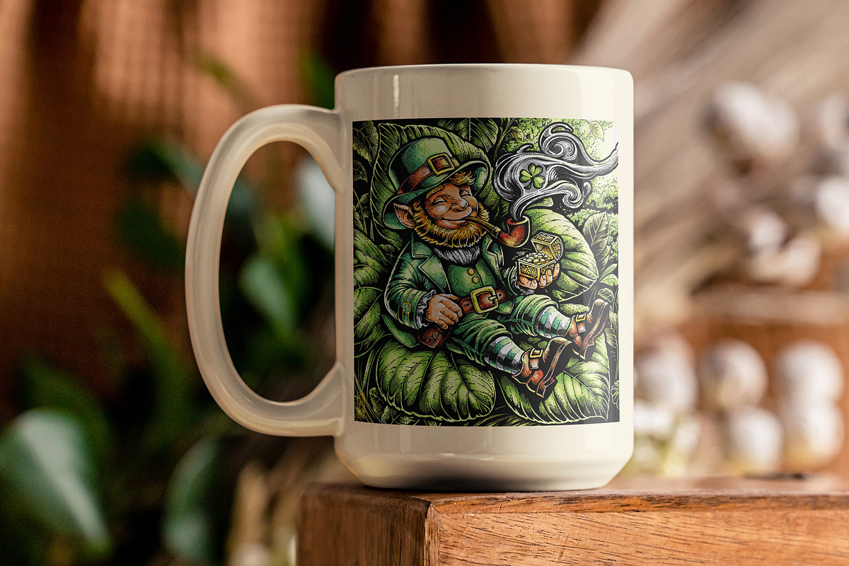 Watercolor Fantasy Creature, Leprech, a Person Illustration by NStudio (Photo 4 of 6)