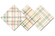 Pastel Plaid Seamless Pattern Bundle, a Pattern Graphic by Canvas Craft (Thumbnail 9 of 9)