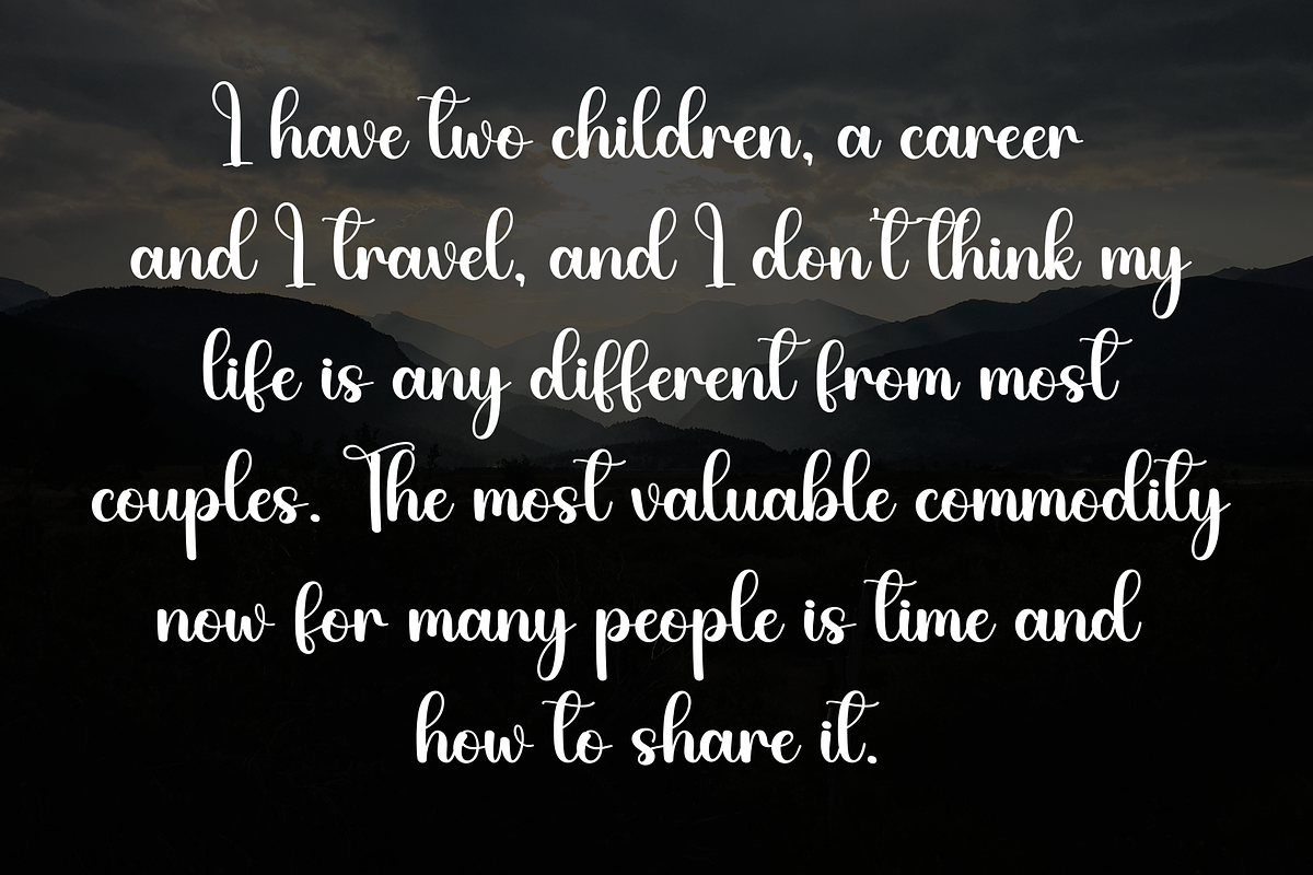 Night | Script Font, a Handwritten Font by Scratchones (Photo 6 of 9)