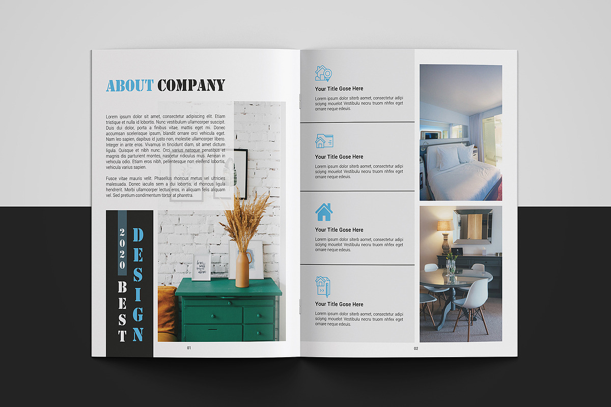 Real Estate Brochure, a Brochure Template by crazyOWL (Photo 4 of 11)