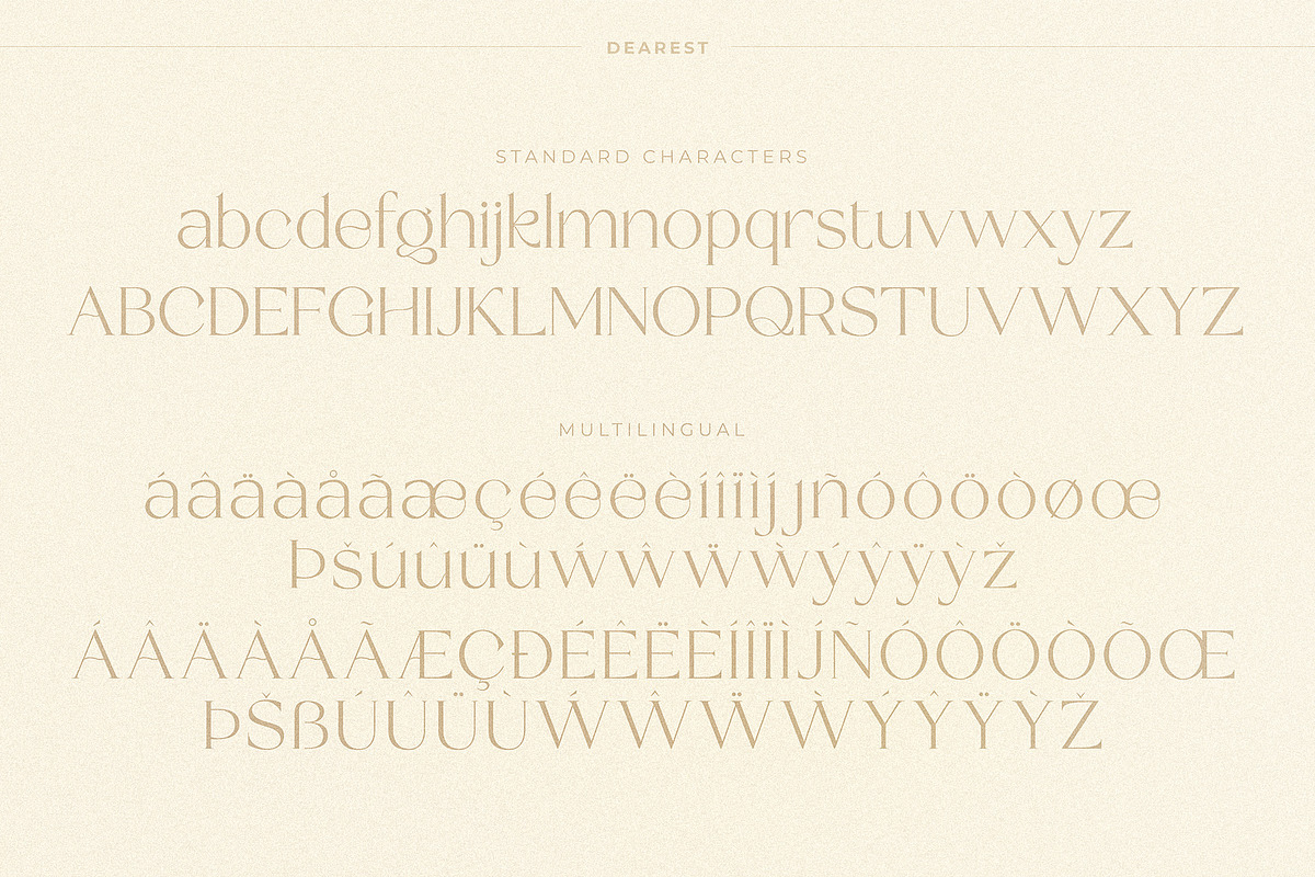 Dearest - Elegant Display Serif, a Serif Font by Brandear Design (Photo 16 of 17)