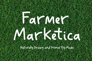 Farmer Marketica | Natural Hand Draw