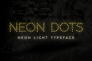 Neon Sign Font Collection