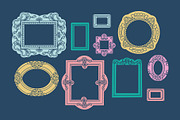 Decorative Line Frames, an Object Graphic by Popova (Thumbnail 2 of 8)