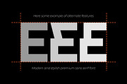 Menor || Modern Bold Sans Serif Font, a Sans Serif Font by Ermedia Studio (Thumbnail 7 of 11)