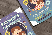 Father's Day Celebration Flyer, a Flyer Template by Huge Dream Studio (Thumbnail 2 of 5)