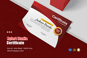 Hyfort Studio - Certificate, a Print Template by Esensifiksi.studio (Thumbnail 1 of 3)