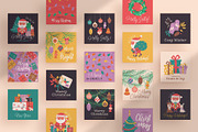 Retro Cheer: 40 Christmas Wall Art, a Seasonal Illustration by IuliiaSavko (Thumbnail 6 of 11)