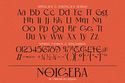 Noisera - Distressed Serif Font, a Serif Font by shineink.designlab (Thumbnail 13 of 15)