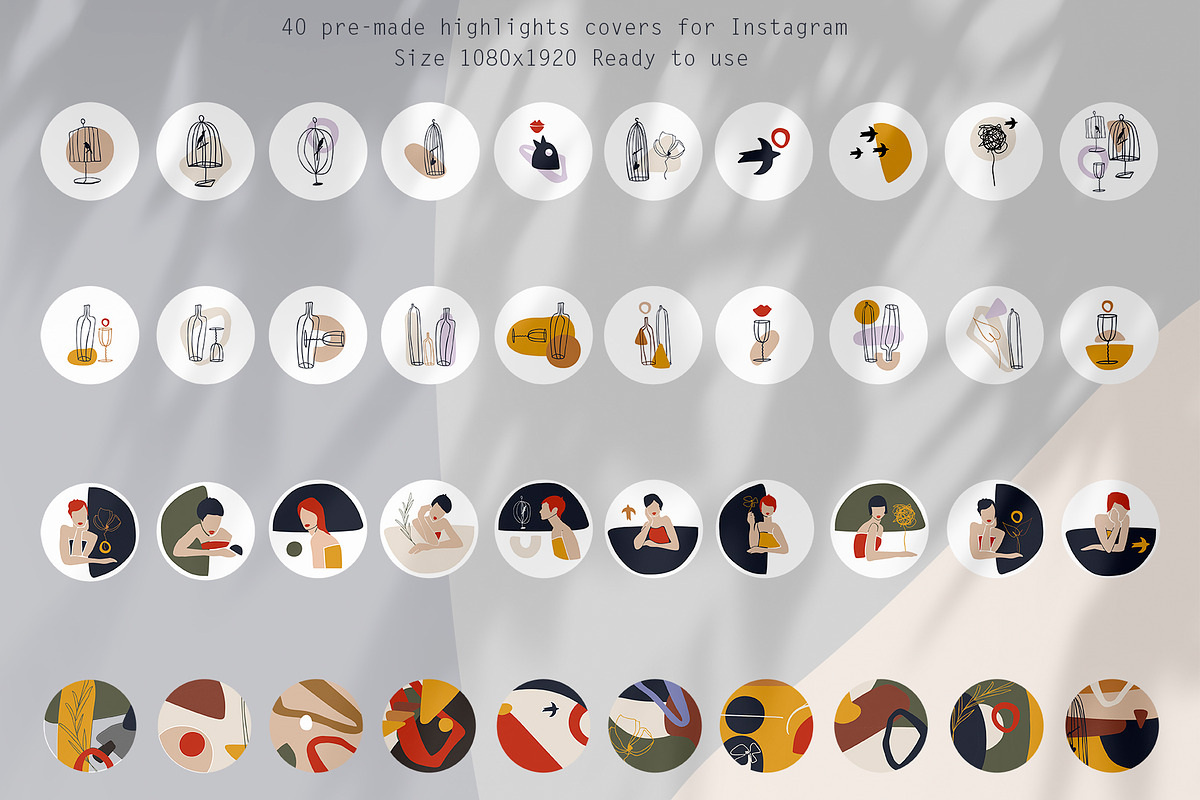 Abstract modern women, an Object Graphic by Vera●Suleimanova (Photo 15 of 17)