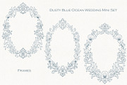 Blue Ocean Wedding Set, a Seasonal Illustration by AlenaVlasko stock Market (Thumbnail 3 of 7)