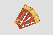 ticket mockup, a Poster Template by kebunmockup (Thumbnail 5 of 5)